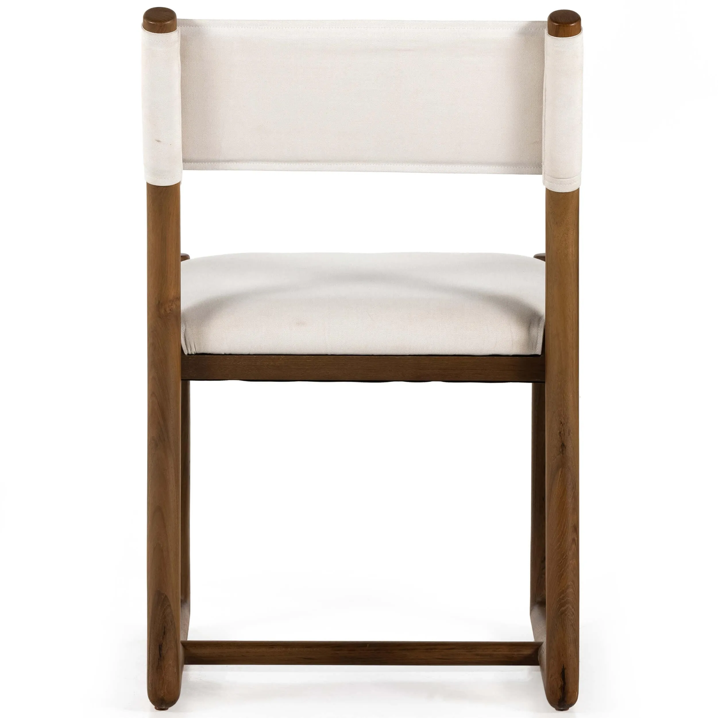 Bilson Outdoor Dining Chair, Natural Teak, Set of 2