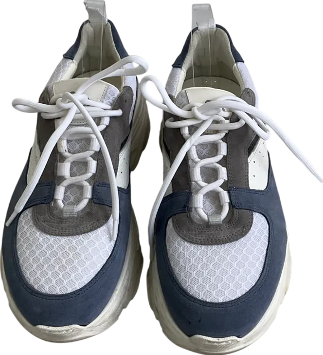 fin White Coastal Blue Trainers UK 9 EU 42 👠