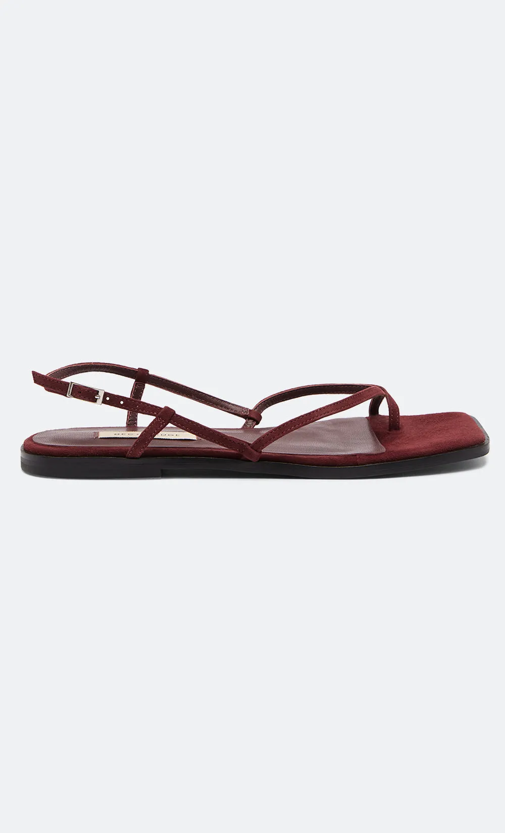 KATE SANDAL - BURGUNDY