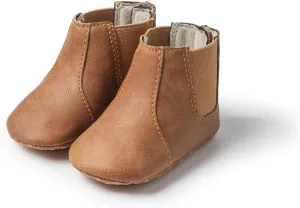 Meckior Baby Girls Cowboy Tassel Boots Side Zipper Moccasins Soft Bottom Non-Slip Toddler Shoe