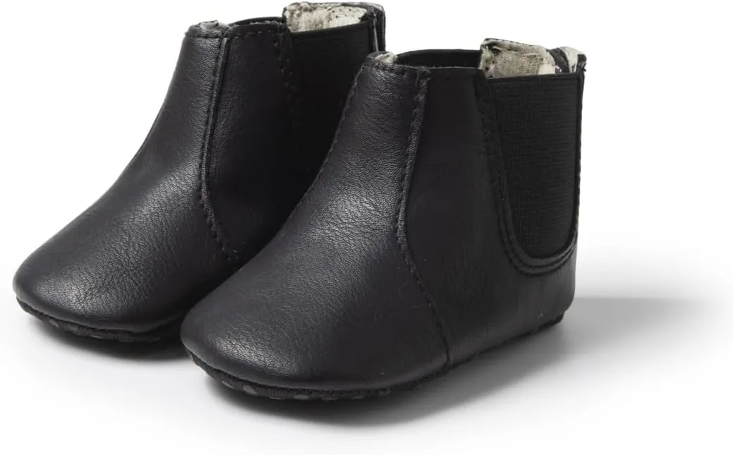 Meckior Baby Girls Cowboy Tassel Boots Side Zipper Moccasins Soft Bottom Non-Slip Toddler Shoe