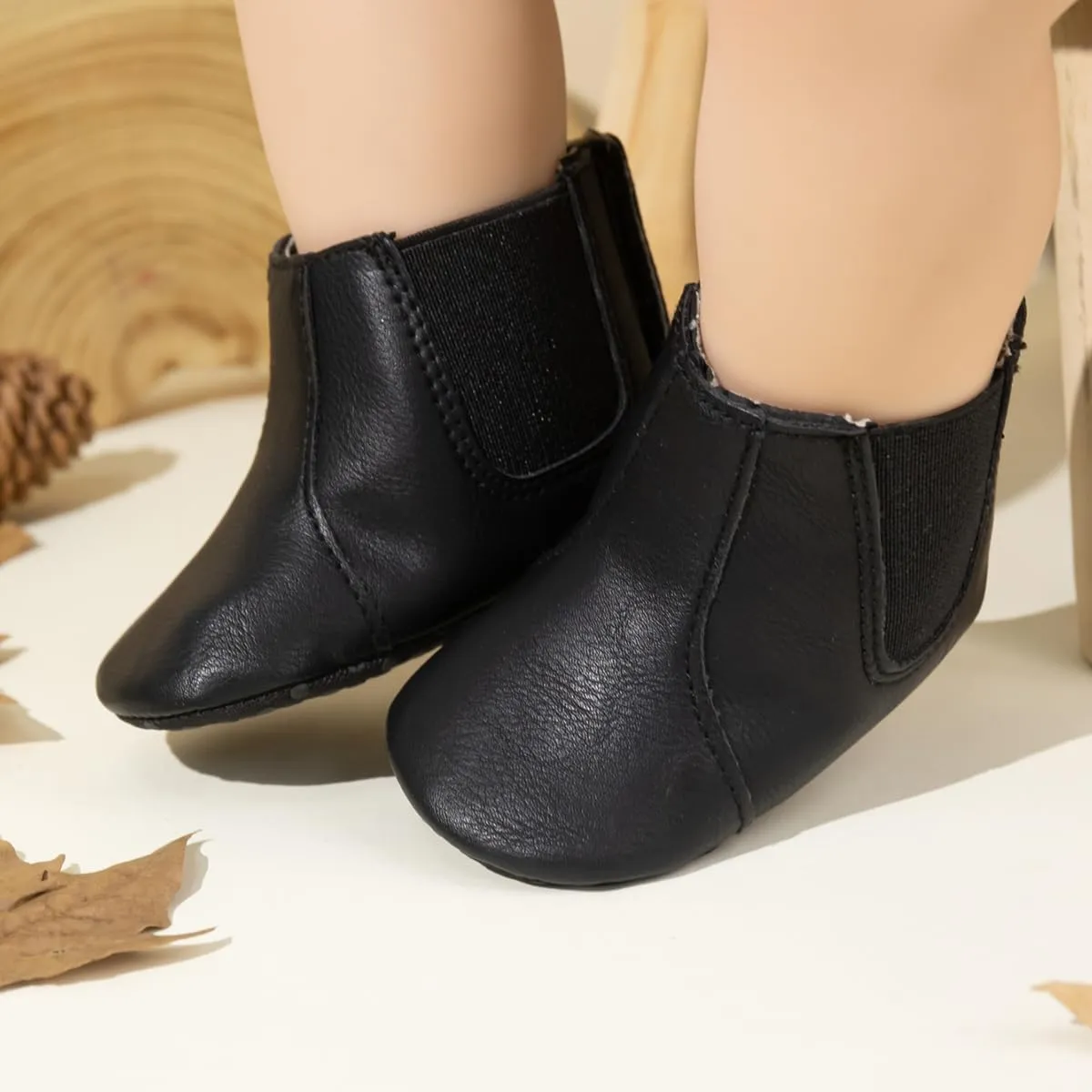 Meckior Baby Girls Cowboy Tassel Boots Side Zipper Moccasins Soft Bottom Non-Slip Toddler Shoe