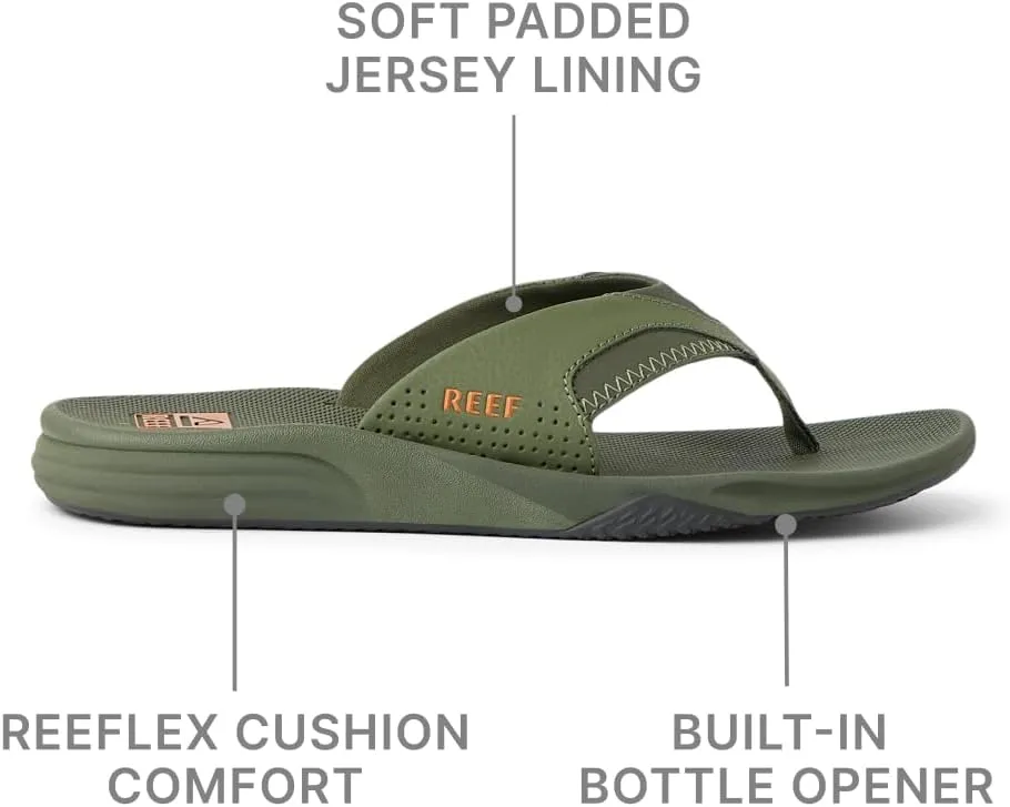 REEF Men's Cushion Fanning Flip-Flop