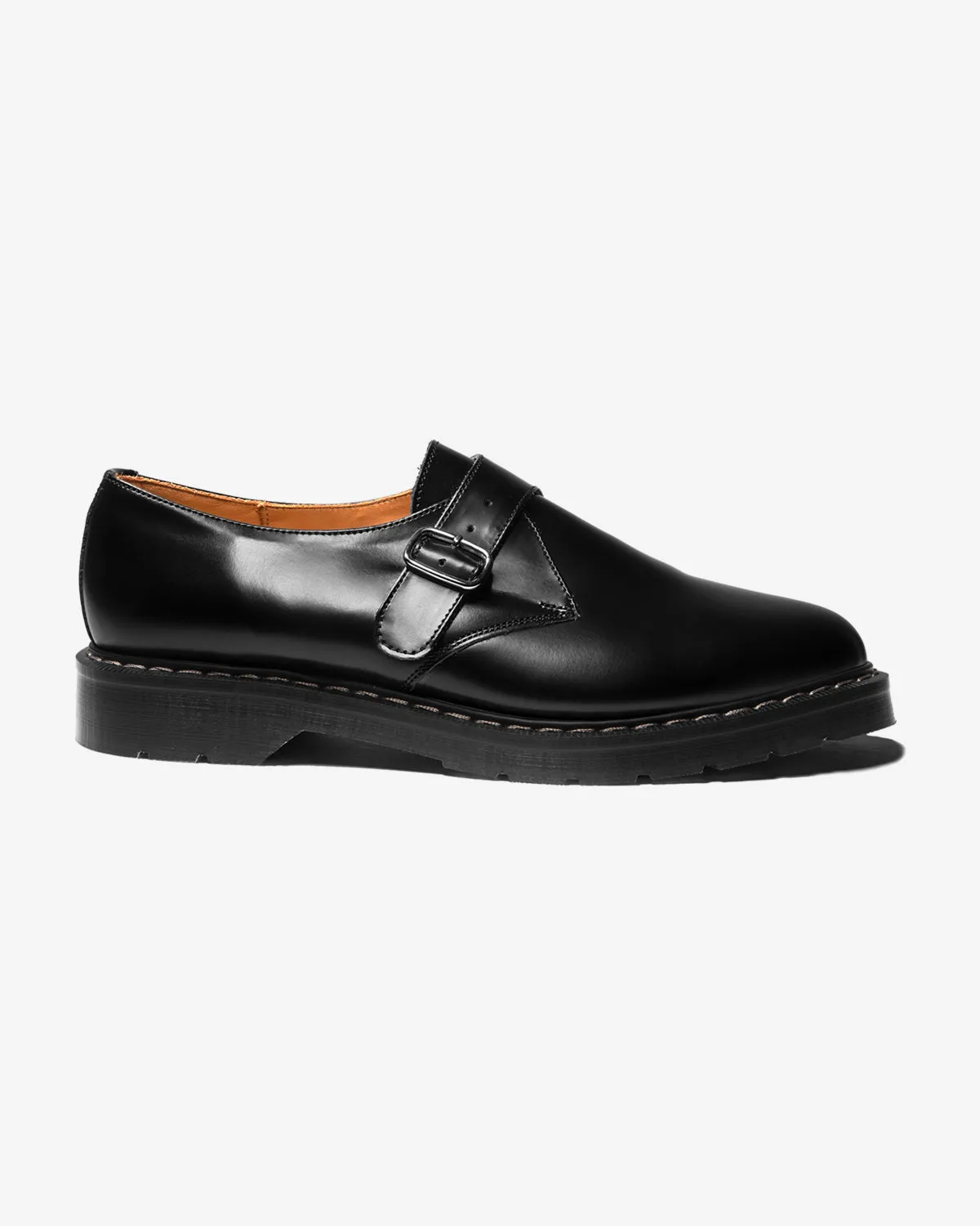 Solovair Single Buckle Monk Shoe