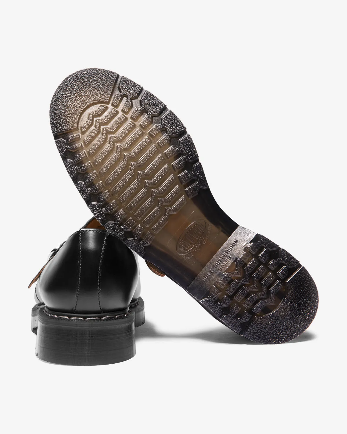 Solovair Single Buckle Monk Shoe