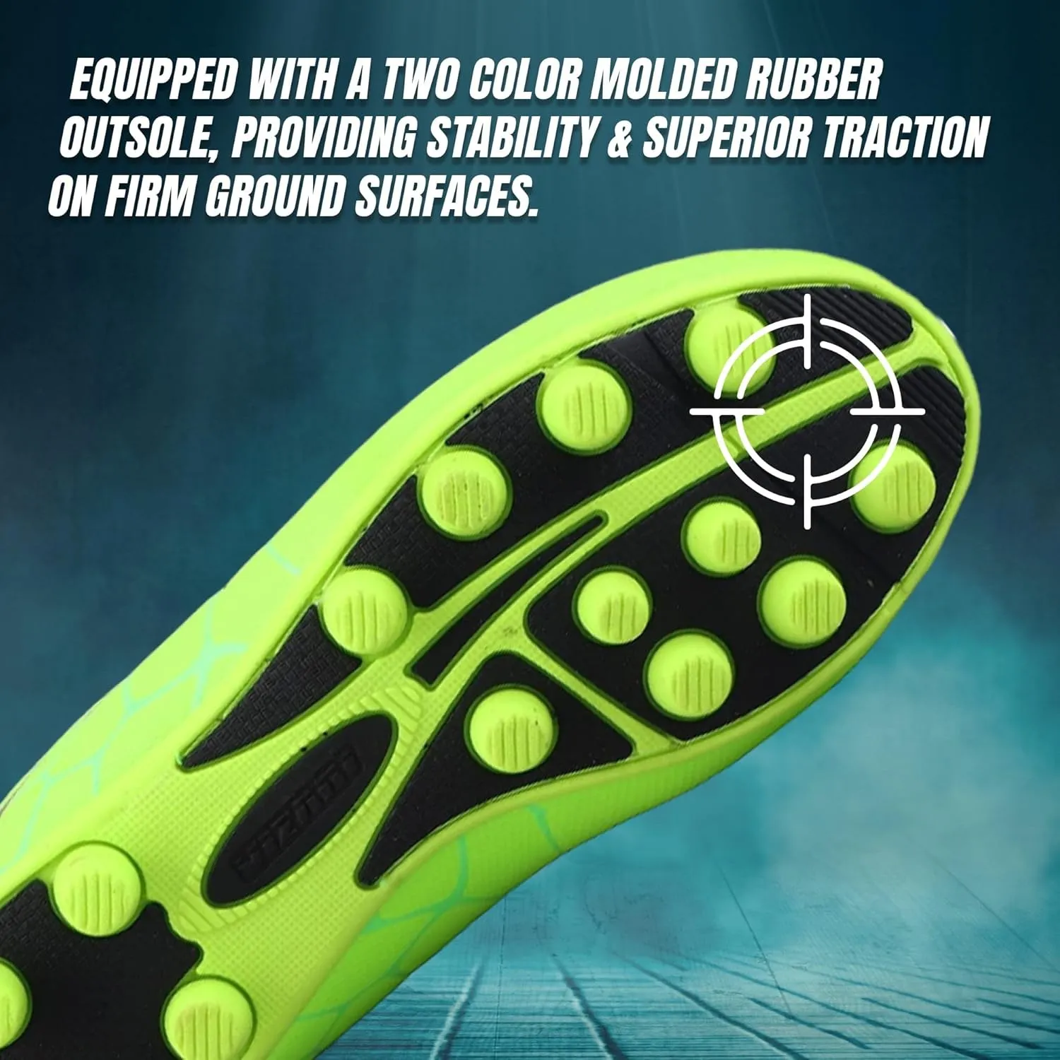 Vizari USA Soccer Cleats Boys, Girls - FG Firm Ground Football Shoes for Toddlers/Little/Big Kids - Youth Football Cleats - Comfort & Excellent Traction