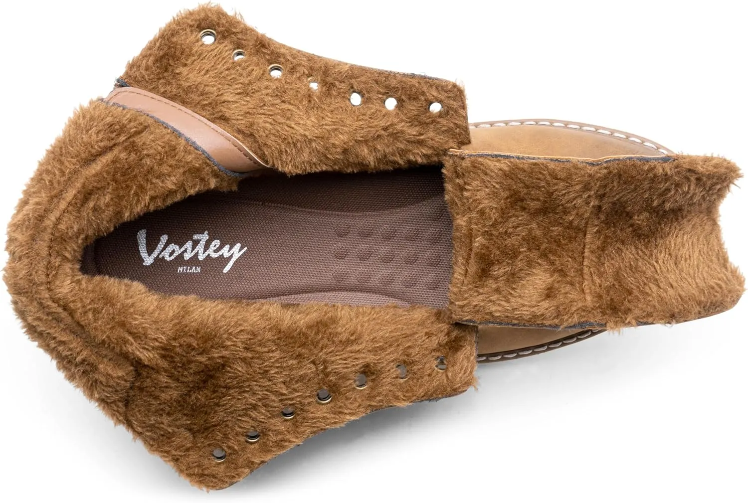 Vostey Men's Chukka Boots Motorcycle Casual Hiking Boot for Men