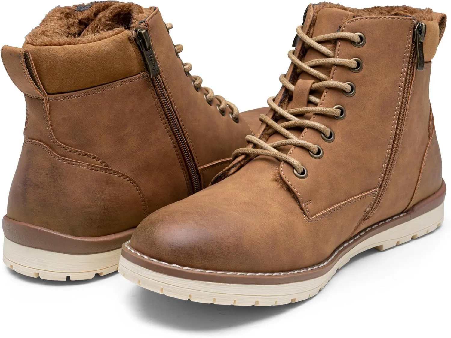 Vostey Men's Chukka Boots Motorcycle Casual Hiking Boot for Men