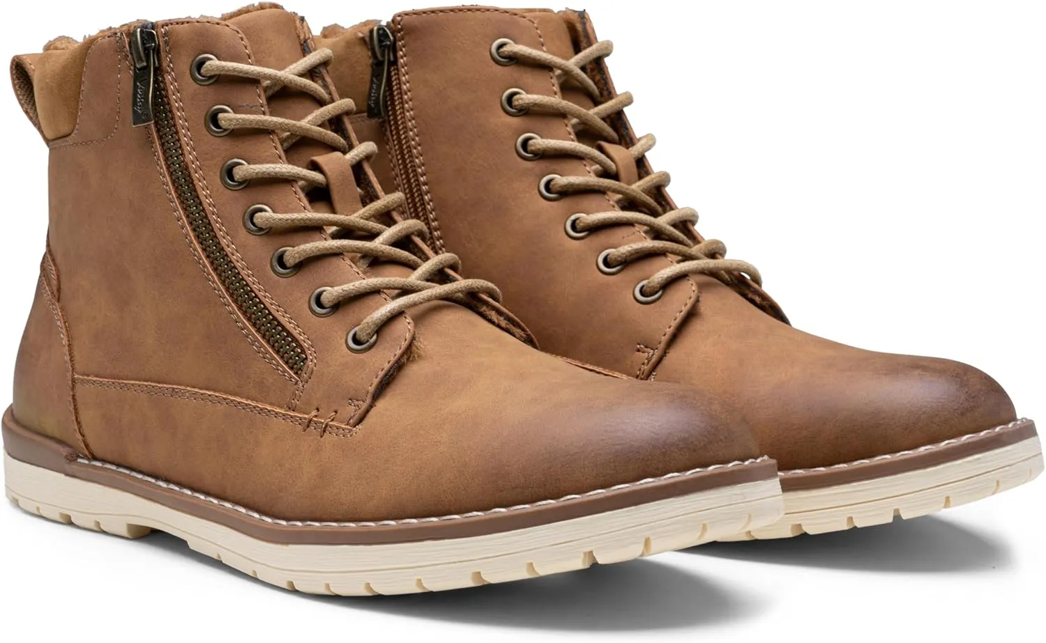 Vostey Men's Chukka Boots Motorcycle Casual Hiking Boot for Men