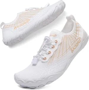 Water Shoes for Men and Women, Barefoot Aqua Socks, Wide Fit Beach Swimming Pool Shoes, Anti-Slip Outdoor Walking Hiking Kayaking Diving Surfing
